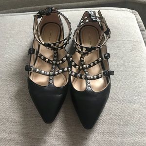 Zara studded flats